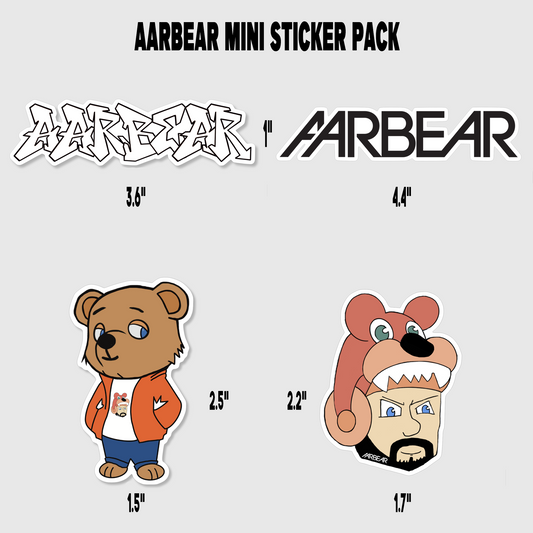 Aarbear Sticker Pack
